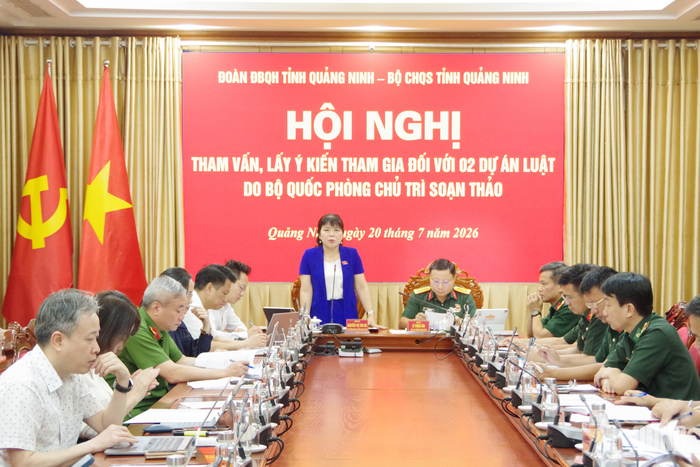 Đồng chí Nguyễn Thị Thu Hà phát biểu tại hội nghị.