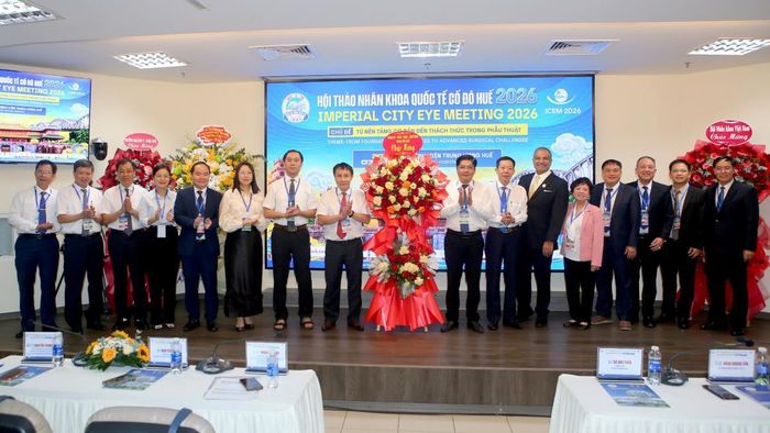 ICEM 2026 quy tụ nhiều chuyên gia nhãn khoa trong và ngoài nước.