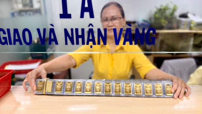 Giá vàng trong nước quay đầu giảm