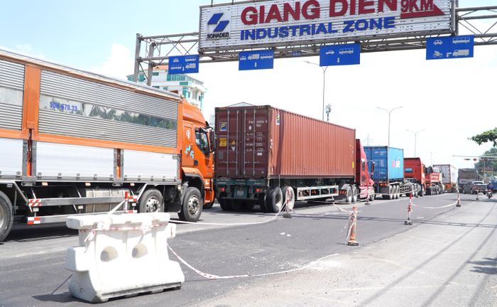 Sửa chữa đoạn qua nút giao quốc lộ 51 với đường KCN Long Thành