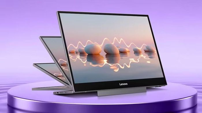 Màn hình di động Lenovo L16 sở hữu thiết kế siêu tinh tế chỉ 7mm cùng chân đế tích tiện lợi, giúp người dùng dễ dàng mang theo khi làm việc di động.
