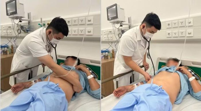 Các bệnh nhân đang điều trị tại bệnh viện - Ảnh BVCC