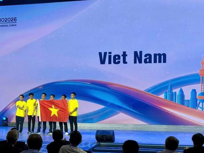 Đội tuyển quốc gia Việt Nam dự thi IMO 2026.