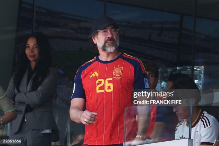 Nam diễn viên Tây Ban Nha Javier Bardem có mặt trên khán đài theo dõi trận chung kết. Anh có mặt xuyên suốt, tham gia theo dõi phần lớn trận đấu.