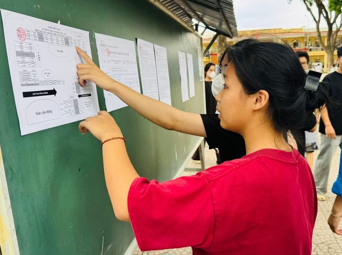 Thí sinh thi tốt nghiệp THPT năm 2026. Ảnh: Nghiêm Huê