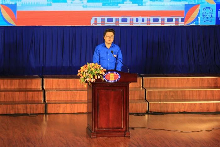Ông Nguyễn Minh Sơn - Phó Bí thư, Chủ tịch Ủy ban Kiểm tra Thành Đoàn TP.HCM.