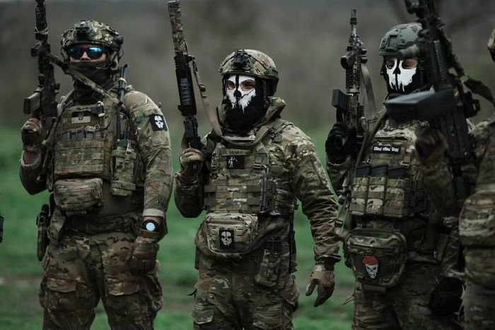 Quân nhân thuộc quyền quản lý của Tổng cục Tình báo Quốc phòng Ukraine (GUR). Ảnh: Getty Images.