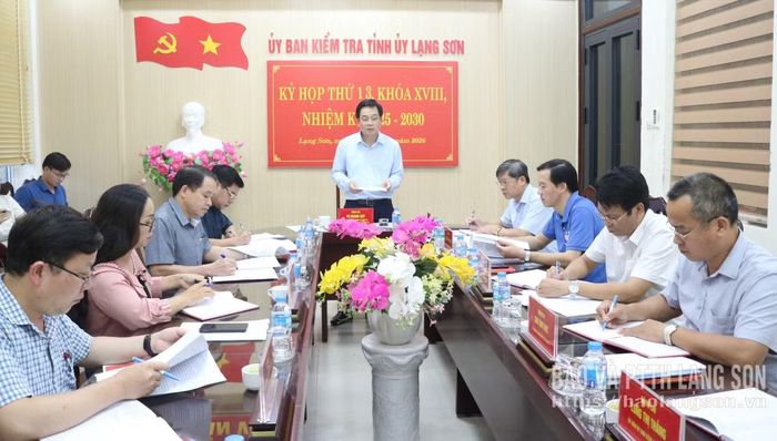 Ủy ban kiểm tra Tỉnh ủy Lạng Sơn xem xét kỷ luật 2 Phó chủ tịch UBND xã Tân Thành. Ảnh: Báo Lạng Sơn.