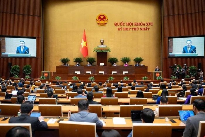 Toàn cảnh Kỳ họp thứ Nhất, Quốc hội khóa XVI.