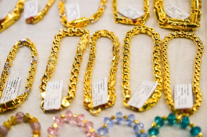 Giá vàng thế giới giảm. Ảnh: Nguyễn Huế
