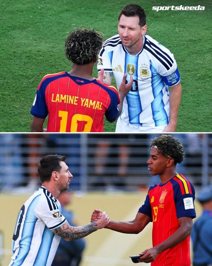 Yamal tiếp bước đàn anh Messi - Ảnh: Sportskeeda