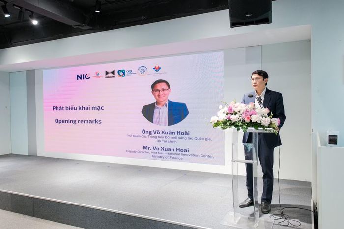 Ông Võ Xuân Hoài cho biết thông qua QC4SG 2026, NIC mong muốn tiếp tục kết nối các nhà khoa học, chuyên gia, doanh nghiệp, trường đại học và nhà đầu tư để hình thành hệ sinh thái công nghệ lượng tử tại Việt Nam. (Ảnh: NIC/Vietnam+)