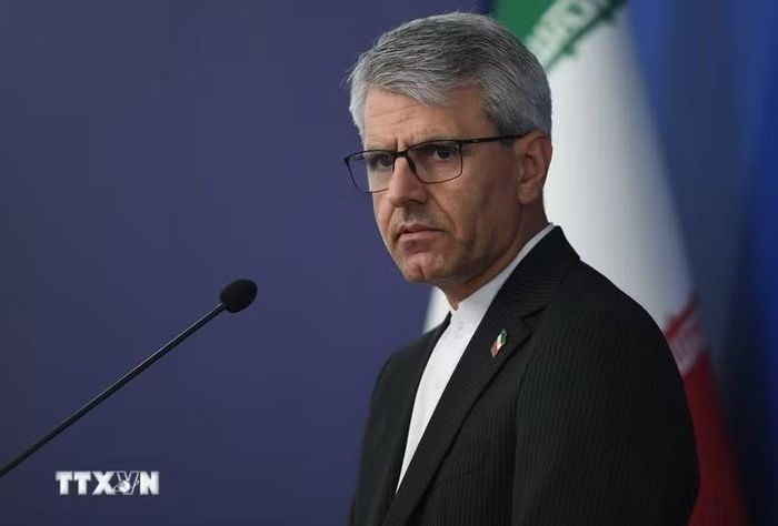 Người phát ngôn Bộ Ngoại giao Iran Esmaeil Baghaei. (Ảnh: THX/TTXVN phát)