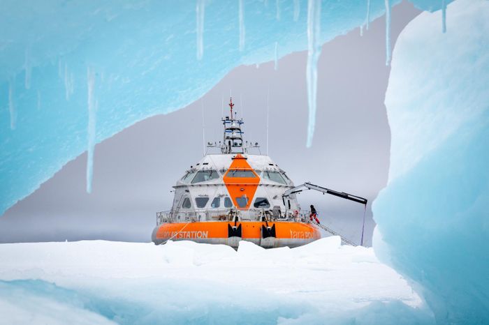 Trạm nghiên cứu nổi Tara Polar Station. Ảnh: fondationtaraocean.org
