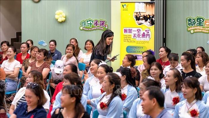 Cộng đồng người Việt tại Macau tham gia chương trình.