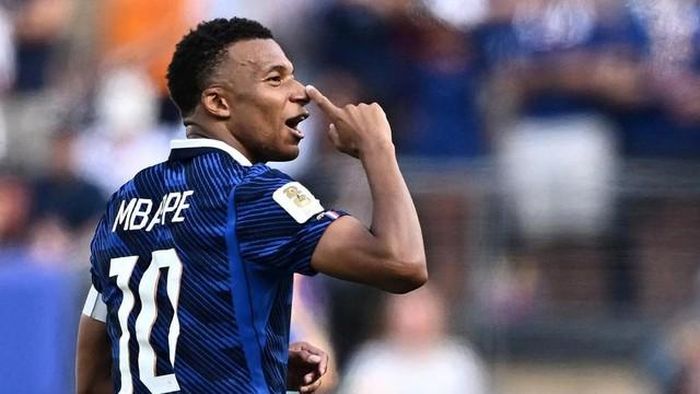 Đội trưởng đội tuyển Pháp đã bắt kịp Messi trong cuộc đua giành danh hiệu vua phá lưới World Cup 2026. Ảnh: Reuters.