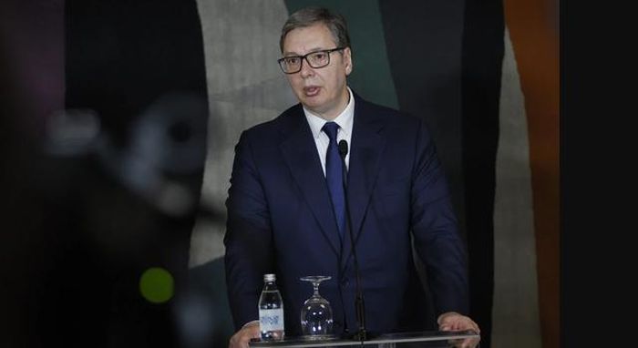 Tổng thống Serbia Aleksandar Vucic. Ảnh: NIN