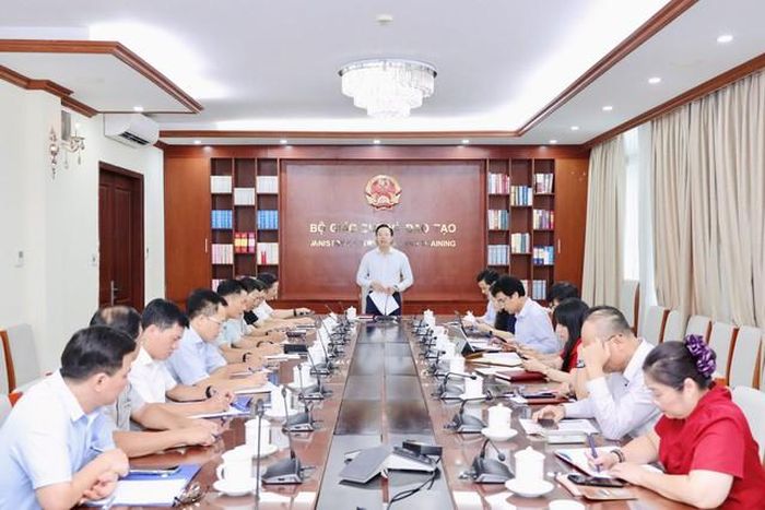 Quang cảnh buổi làm việc. (Ảnh: moet.gov.vn)