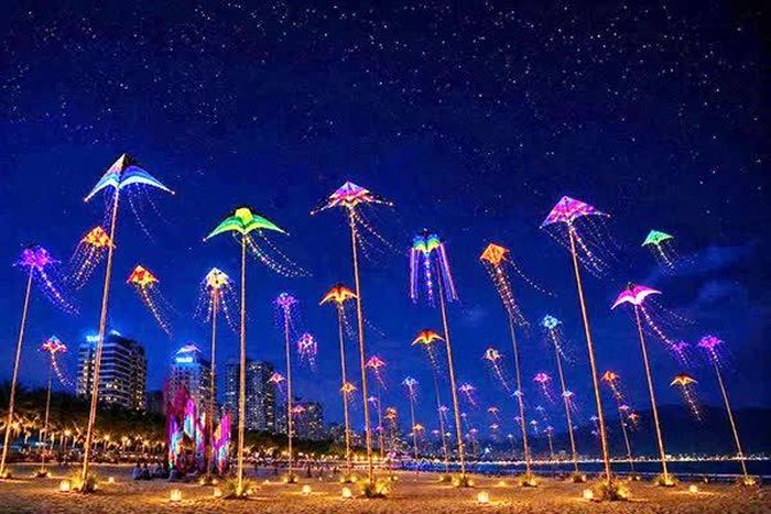 Gần 500 cánh diều phát sáng sẽ xuất hiện trên biển Đà Nẵng.