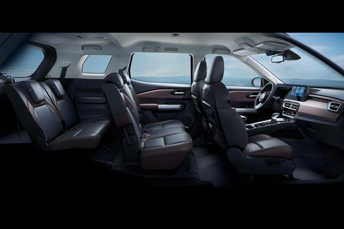 Nội thất của Mitsubishi Destinator.