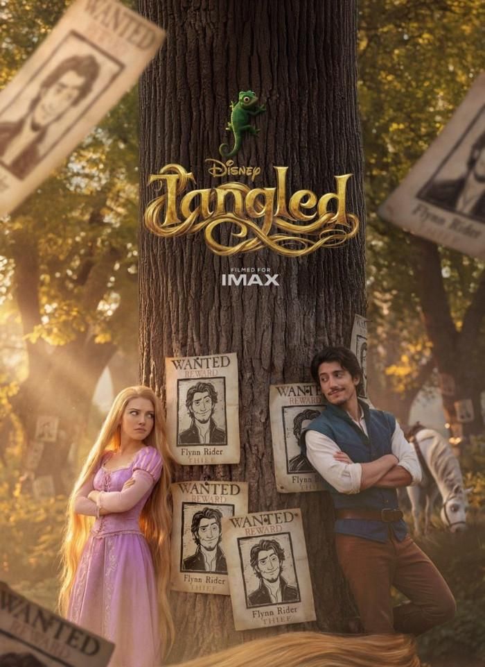 Dù vẫn còn gây tranh luận, Tangled live action đang trở thành một trong những dự án Disney được chờ đợi nhất trước khi ra mắt vào năm 2028. Ảnh: X.