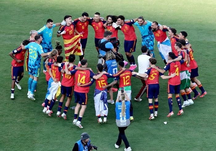 Tây Ban Nha chính thức trở thành nhà vô địch World Cup 2026. Ảnh: Ronald Wittek/EPA