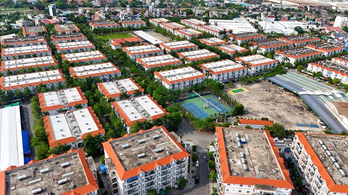 Khu nhà ở xã hội Hoàng Huy tại TP. Hải Phòng. Ảnh: Hoàng Anh.