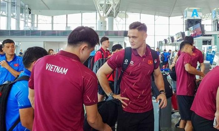 Lê Giang Patrik háo hức cùng đội tuyển Việt Nam sang Thái Lan đá trận mở màn Asean Cup 2026.
