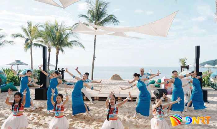 Không khí lễ hội và âm nhạc rộn ràng trên biển Đà Nẵng. Ảnh: Danang 365