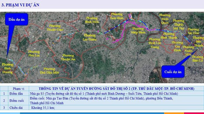 Toàn tuyến dự kiến bố trí 24 nhà ga, gồm 13 ga ngầm và 11 ga trên cao. Tốc độ thiết kế dự kiến đạt 110km/h đối với đoạn trên cao và 90km/h đối với đoạn đi ngầm.