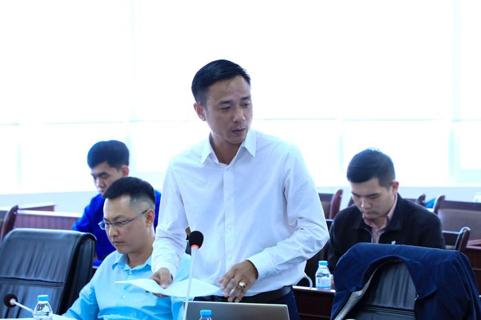 Phó Giám đốc Sở Nông nghiệp và Môi trường Bùi Thanh Hà giải đáp vướng mắc về đất đai tại dự án