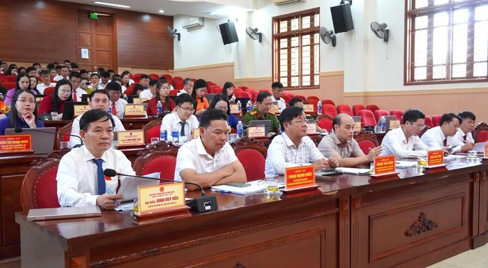 Đại biểu tham dự kỳ họp - Ảnh: C.H