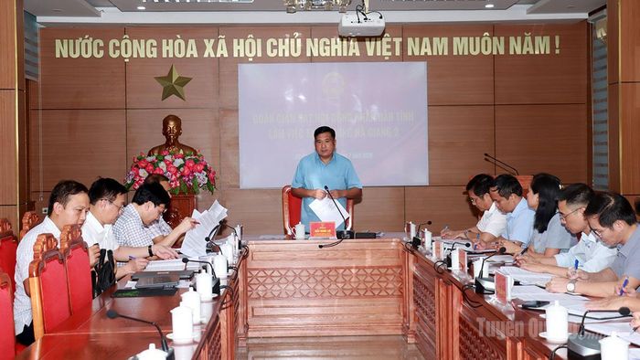 Quang cảnh buổi giám sát.
