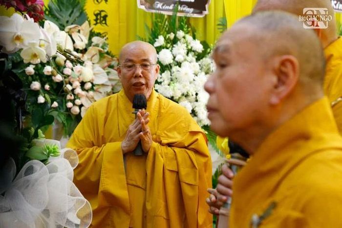 Thượng tọa Thích Giác Nghi cảm tạ