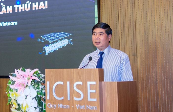 Phó chủ tịch UBND tỉnh Gia Lai Lâm Hải Giang phát biểu khai mạc.