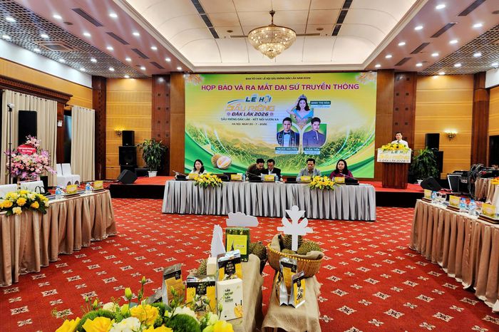 Tổ chức Họp báo Lễ hội Sầu riêng Đắk Lắk 2026 và ra mắt đại sứ truyền thông cho sự kiện.