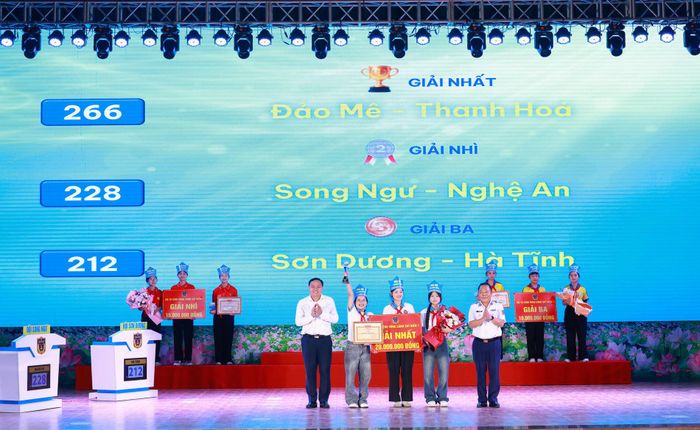 Đội Đảo Mê (Thanh Hóa) xuất sắc giành giải Nhất tại Cuộc thi