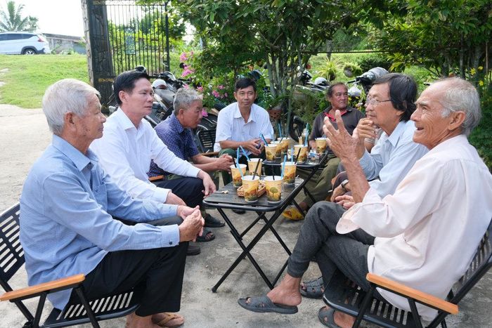 Thông qua mô hình phát huy tinh thần "lắng nghe để phục vụ" của chính quyền xã An Ninh. Ảnh: Hà Thu