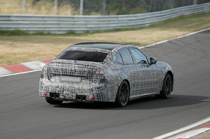 BMW M3 thế hệ mới phát triển song song bản điện. Ảnh: Autocar