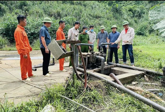 Khu vực xảy ra vụ tai nạn. (Ảnh: Lam Sơn)