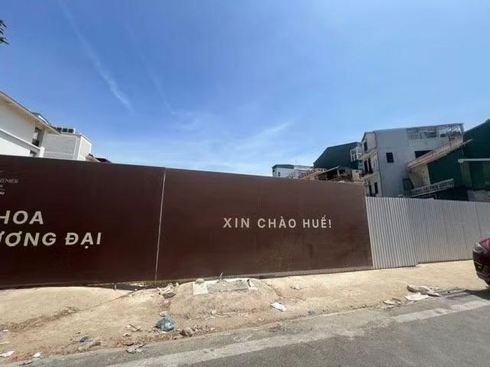Một cơ sở nhà, đất ở của Công an chuyển giao đã được UBND TP Huế tổ chức đấu giá và hiện được doanh nghiệp đầu tư dự án thương mại, dịch vụ.