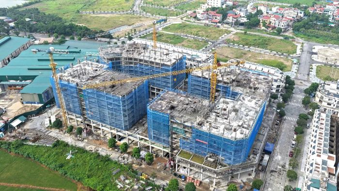 Hà Nội đặt mục tiêu hoàn thành chỉ tiêu tối thiểu 18.700 căn hộ nhà ở xã hội được Thủ tướng Chính phủ giao trong năm 2026. Ảnh: Tiến Hào