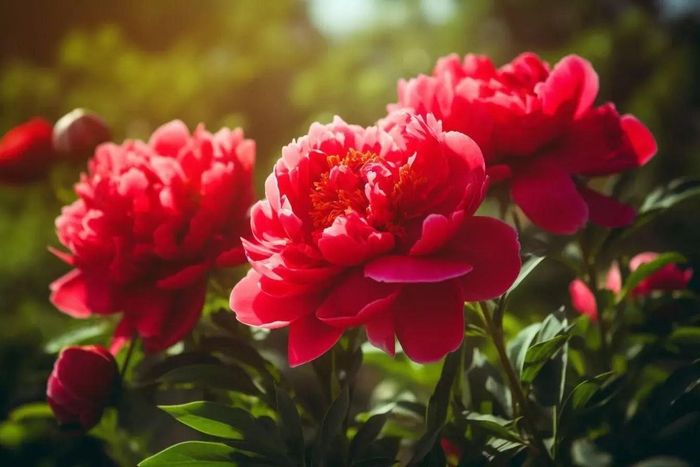 Hoa mẫu đơn được mệnh danh là “nữ hoàng của các loài hoa” nhờ vẻ đẹp kiêu sa, rực rỡ. Ảnh minh họa
