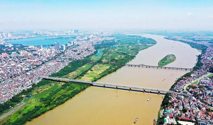 Hiện nay, mực nước trên các sông chính khu vực Bắc Bộ biến đổi chậm và ở dưới mức báo động 1 (Ảnh Trung tâm Dự báo Khí tượng Thủy văn Quốc gia).