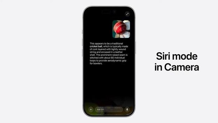 Chế độ Siri trong ứng dụng Camera tại WWDC 2026