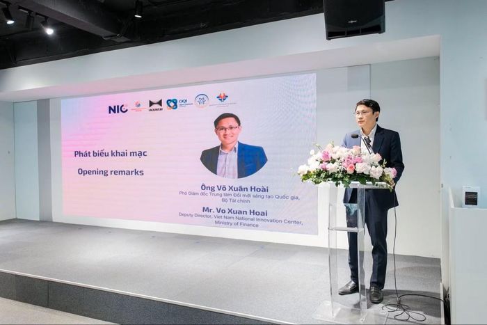 Ông Võ Xuân Hoài, Phó Giám đốc Trung tâm Đổi mới sáng tạo Quốc gia.