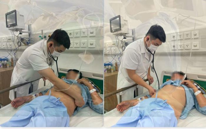 Bệnh nhân ngộ độc khí H₂S cấp cứu tại bệnh viện Bạch Mai.