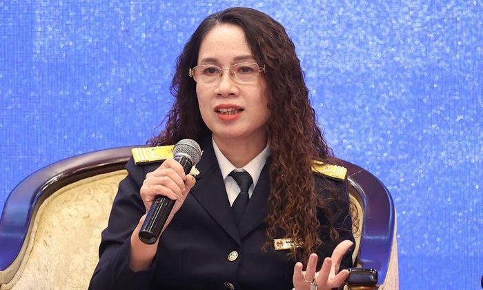 Bà Nguyễn Thị Lan Anh, Trưởng ban Pháp chế, Cục Thuế. (Ảnh: VGP)
