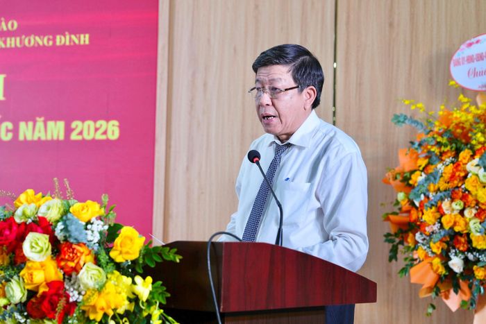 Phó Chủ tịch Thường trực UBND thành phố Hà Nội Dương Đức Tuấn phát biểu tại ngày hội. Ảnh: Hồng Thái