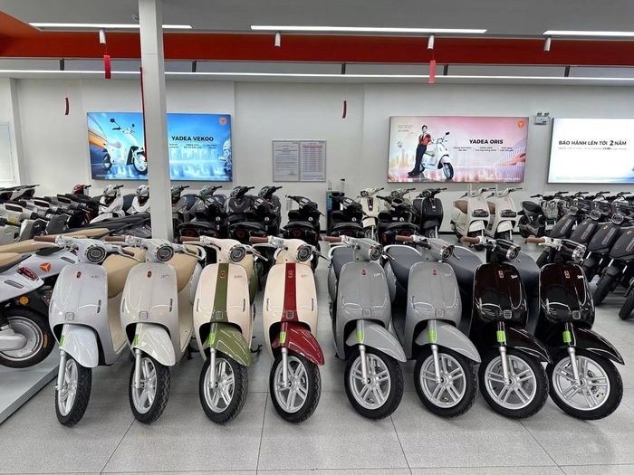 Yadea Omee vừa ra mắt cũng nhắm tới phân khúc học sinh, sinh viên trước thềm năm học mới. Ảnh: PV